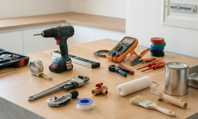 Servicios integrales para reformas en Madrid: fontanería, electricidad, carpintería y pintura por Valandecor.